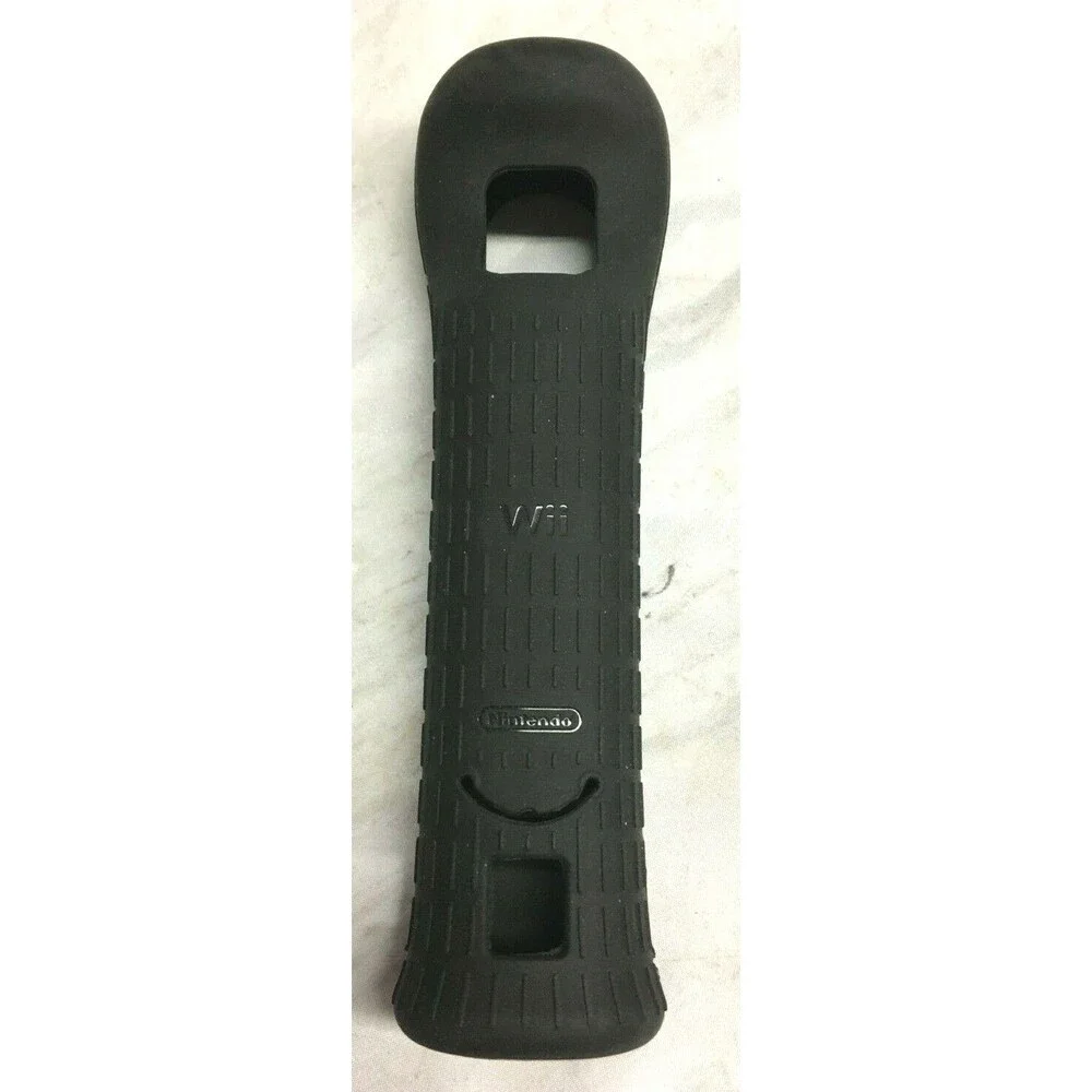 Nintendo Wii Lot of 6 Control Cover Case Silicone Clear Black RVL-022, RVL-027